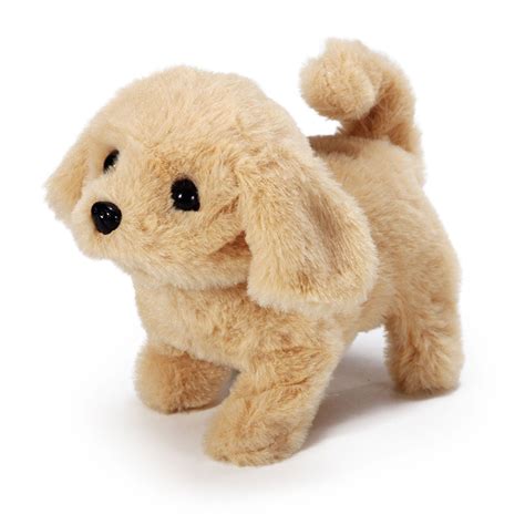cute  puppy plush toy electronic interactive toy walking barking