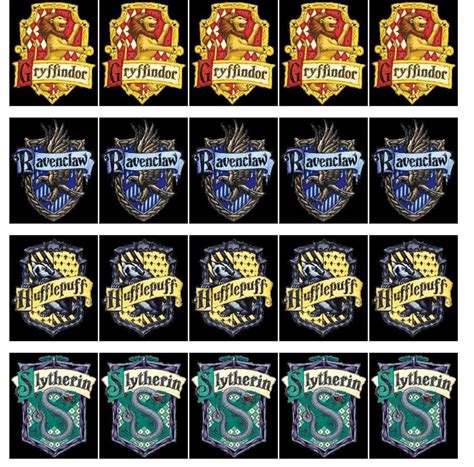 Harry Potter House Badges Mumlyfe