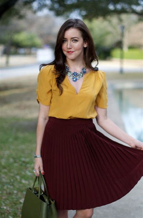 image result for what colors match with maroon burgundy skirt outfit