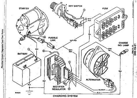 kubota tractor  battery  ignition wiring diagram