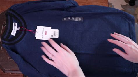 [asmr] uniqlo unboxing and try on clothes haul soft spoken