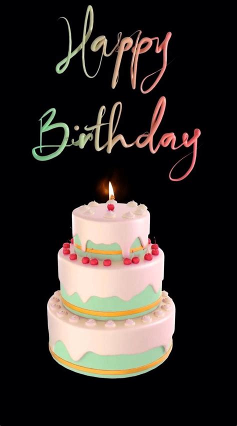 Hbd Cake Candles Hbd Cake Happy Birthday Wishes Cake Happy