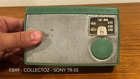 sony tr  transistor radio youtube