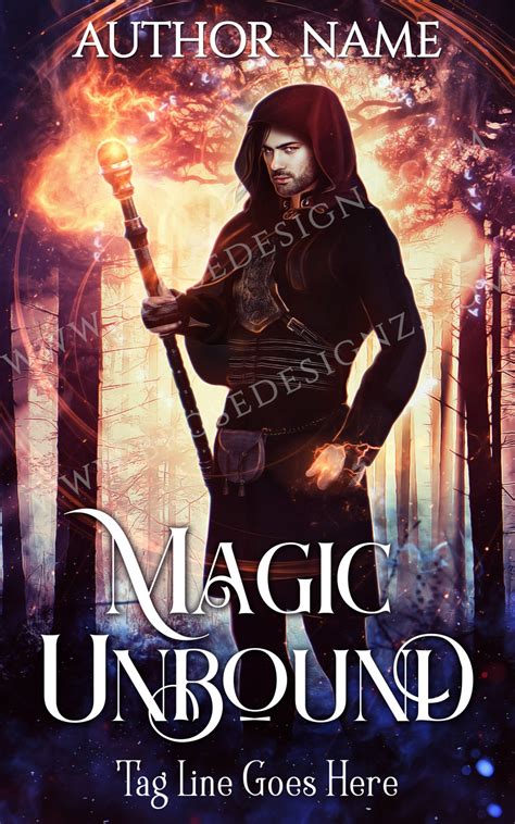 magic unbound  book cover designer