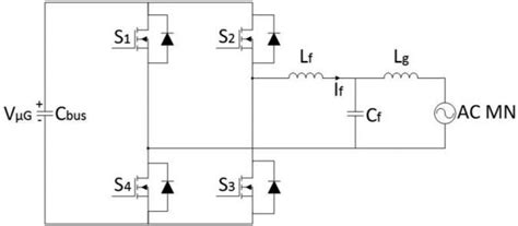 circuit diagram   dc ac converter  scientific diagram