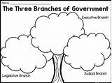 Three Judicial Executive sketch template