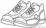 Shoes Coloring Pages Kids Running Nike Clipart Drawing Sneakers Pair Lebron Book Shoe Useful Stock Printable Color Template Drawings Basketball sketch template