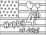 4th Coloring July Pages Happy Printable Kids Print Flag Fourth Julys Th Color Sheets Everfreecoloring Ecoloringpage Adult Awesome Adults Fireworks sketch template