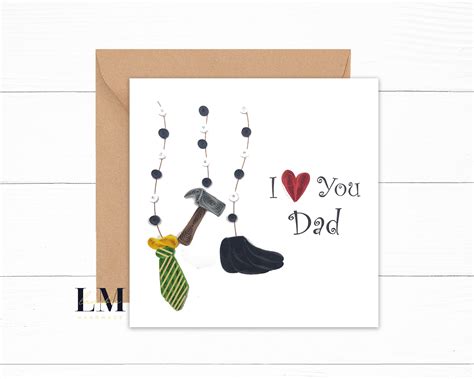 love  dad greeting card  mom mother friend girl love etsy