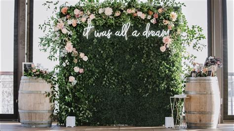 Easy Diy Backdrop Birthday Wedding In 2020 Flower