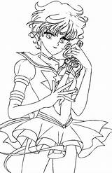 Sailor Moon Coloring Pages Saturn Colouring Ausmalbilder Crystal Print Coloringhome Popular Printable Azcoloring sketch template
