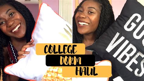 College Dorm Room Haul 2016 Freshman Year Youtube