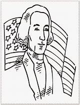 Coloring Washington George President Pages Kids Getdrawings sketch template