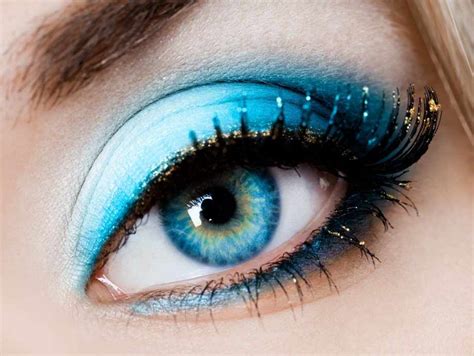 eyeliner color  blue eyes instyle fashion