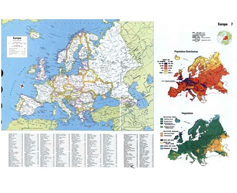Maps Of Europe And European Countries Political Maps
