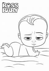 Boss Baby Coloring Pages Printable Movie Book Colouring Drawing Print Color Sheets Pdf Dreamworks Kids Cartoon Books Logo sketch template