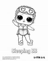 Lol Coloring Pages Bb Sleeping Color Lotta Choose Board Surprise sketch template