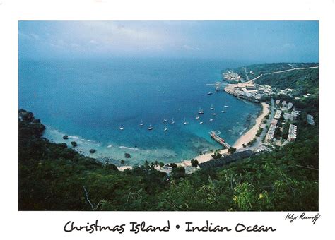 postcards  montenegro christmas island