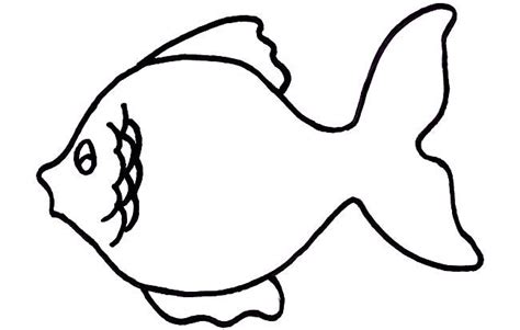 gambar fish template   printable  documents  gold