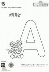 Coloring Abby Cadabby Pages Printable Sesame Street Popular Library Clipart sketch template