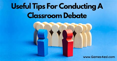 tips  conducting  successful classroom debate gamesesl