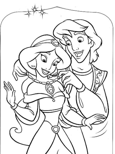 jasmine coloring pages