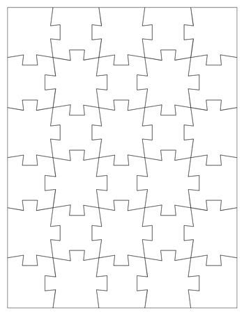 jigsaw puzzle template  pieces tims printables
