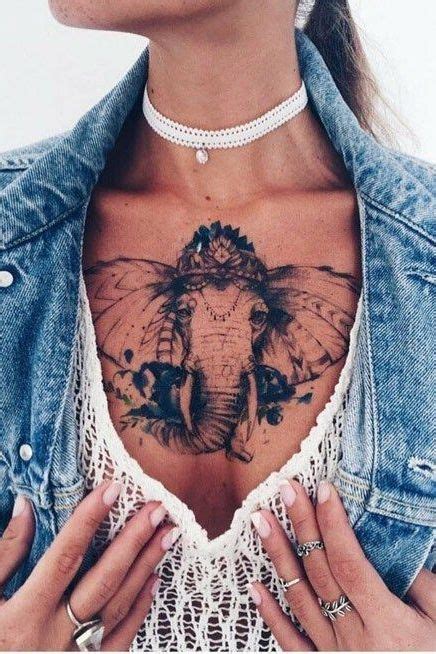 beautiful chest tattoos  girls amazing  chest tattoo girl