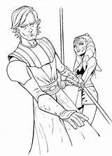 Anakin Ahsoka Skywalker Malvorlagen Tano Kolorowanki Clone Captain Imprimer Raumschiffe Ausdrucken Affefreund Drucken Trooper Starwars Obi Wan Dzieci Greatestcoloringbook Numéro sketch template