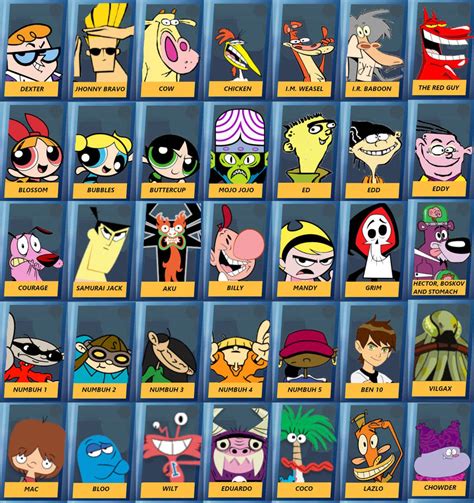 cartoon network characters card art wallpaper