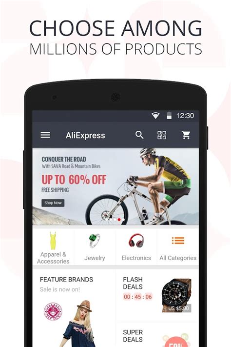 aliexpress shopping app screenshot