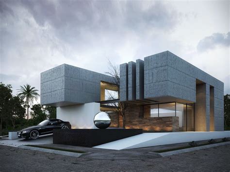 brutalist house exteriors     love concrete