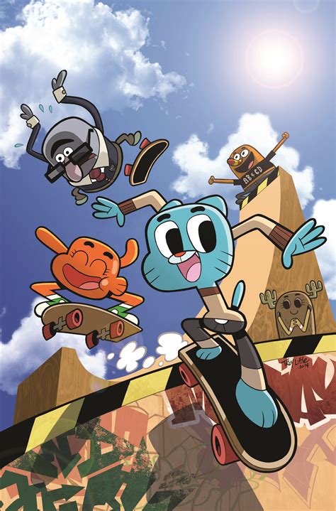 the amazing world of gumball joins kaboom in june — major spoilers