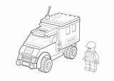 Lego Coloring Police Pages Car City Kids Drawing Printable Coloriage Airplane Cars Colouring Station Omalovánky Print Colorier Truck Airport Color sketch template