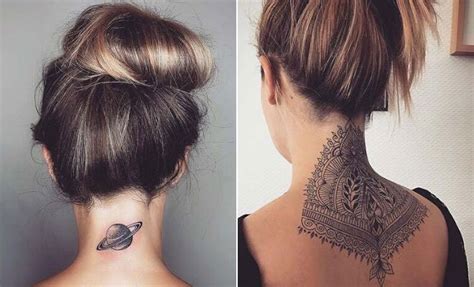 edgy   neck tattoos  women stayglam