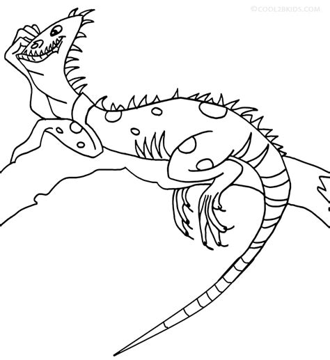 printable iguana coloring pages  kids coolbkids