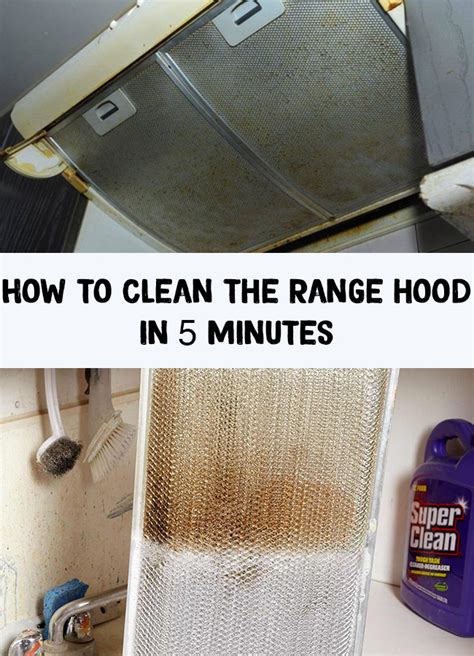 range hood cleaning   clean  range hood   minutes