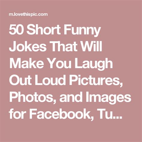 50 Short Funny Jokes That Will Make You Laugh Out Loud