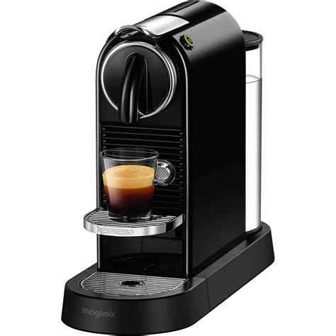 nespresso  magimix  citiz pod coffee machine  watt black  ebay