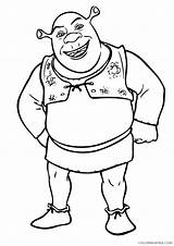 Shrek Coloring4free Coloring Pages Related Posts sketch template