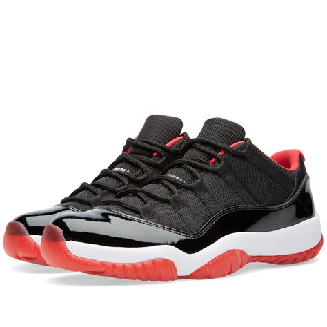 Nike Air Jordan Xi Retro Low True Red Black True Red And White