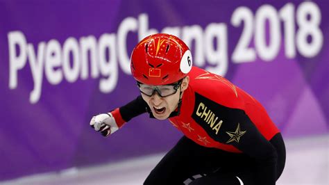 winter olympics speed skater wu dajing won chinas  gold