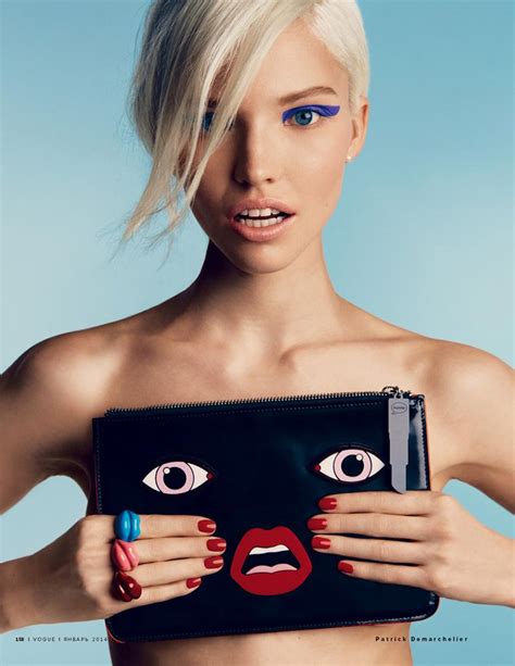 Sasha Luss For Vogue Russia By Patrick Demarchelier