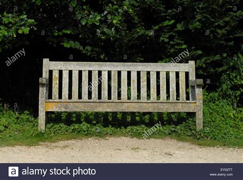 park bench stock photo alamy
