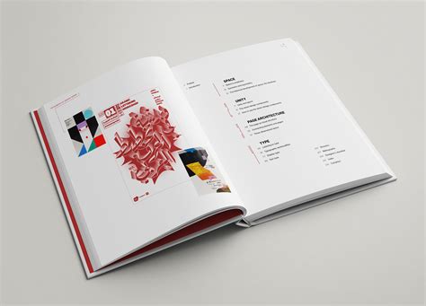 contents page behance