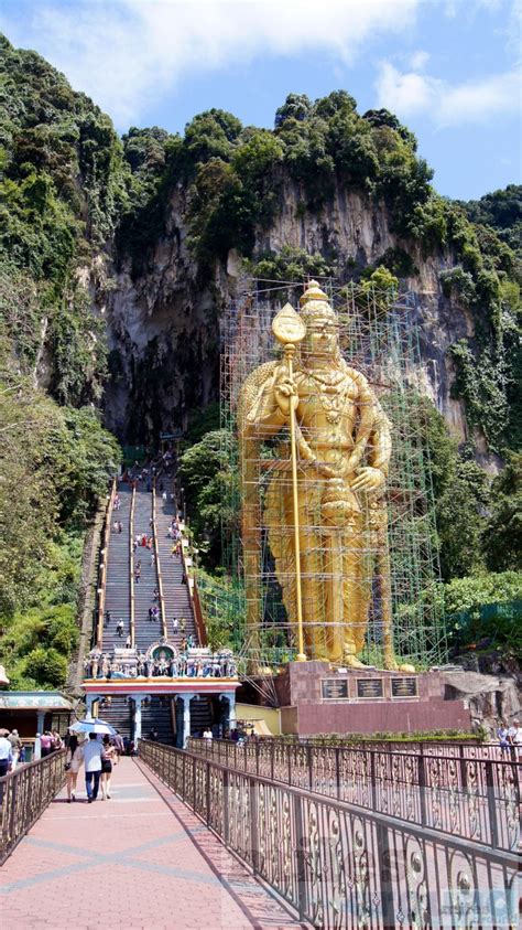 reisebericht kuala lumpur batu hoehlen