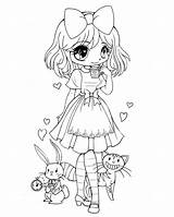 Chibi Wonderland sketch template