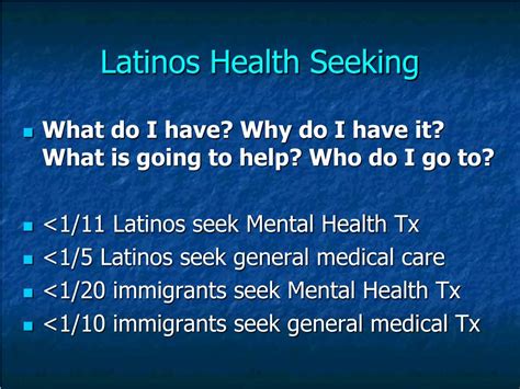ppt mental health in latinos along the us mexico border