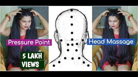 ayurvedic indian pressure point head massage for extreme