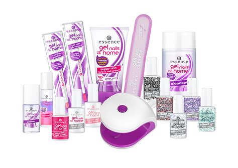 essence gel nails  home kit glossy long lasting manicure